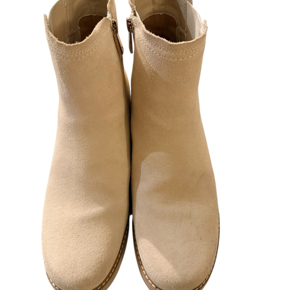 Elegant Cream Ankle Booties